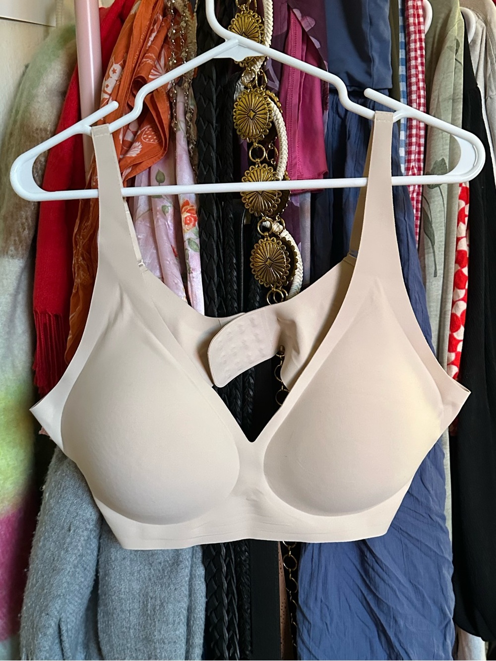 Women’s Wireless Comfort Bra - Nude